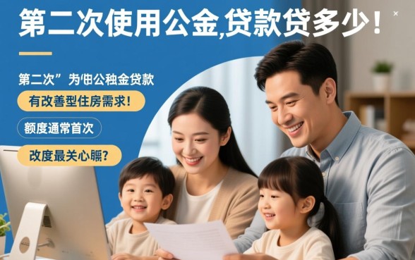 公积金二套房贷款额度怎么算