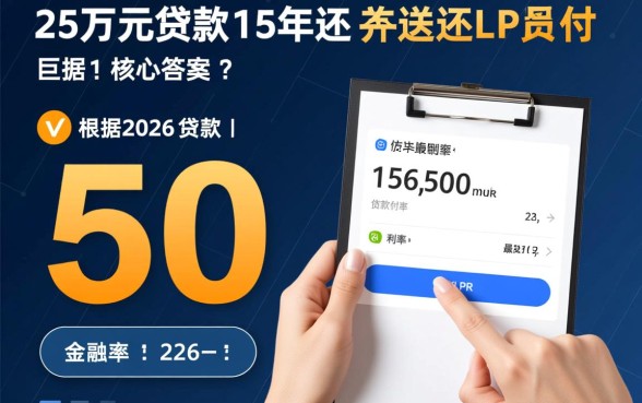 25万贷款15年月供多少