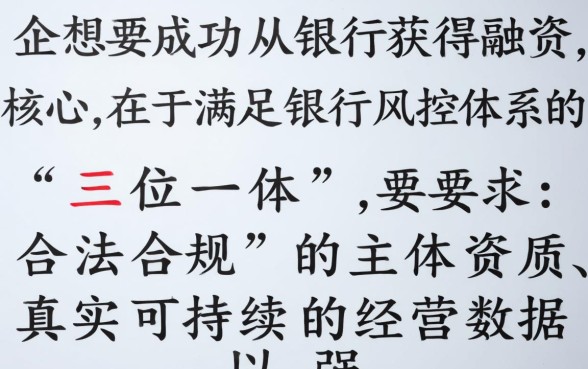 企业银行贷款需要什么条件