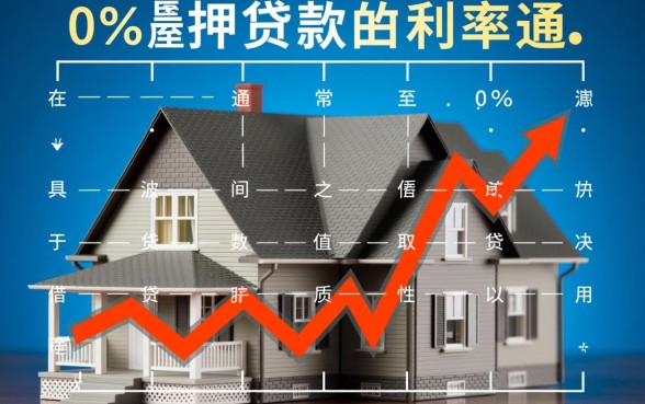 房屋抵押贷款的利率是多少