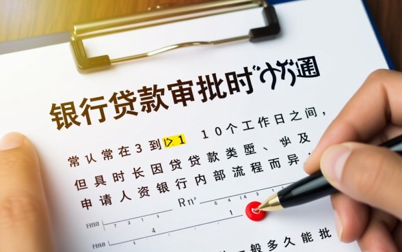 银行贷款一般多久能批下来