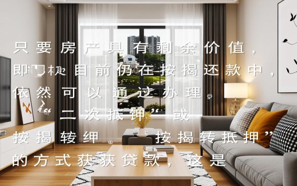 贷款买的房子还可以贷款吗