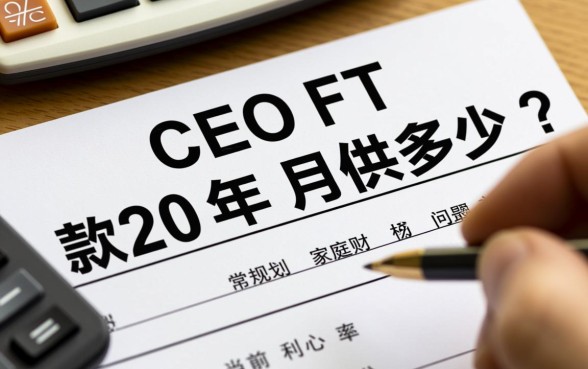 贷款20万20年月供多少