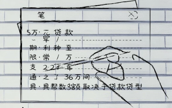 50万贷款30年利息多少