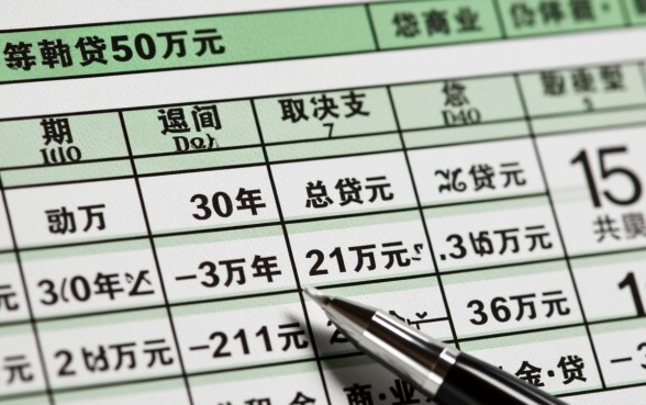 50万贷款30年利息多少