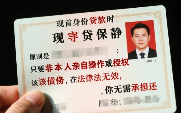 别人拿我身份证贷款怎么办