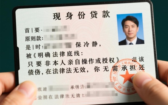 别人拿我身份证贷款怎么办