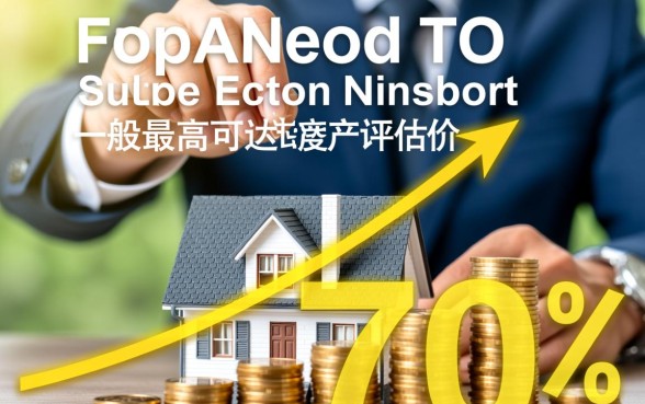 房子抵押贷款最多能贷多少