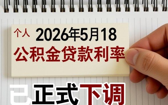 2026年最新公积金贷款利率是多少