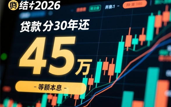 贷款45万30年月供多少