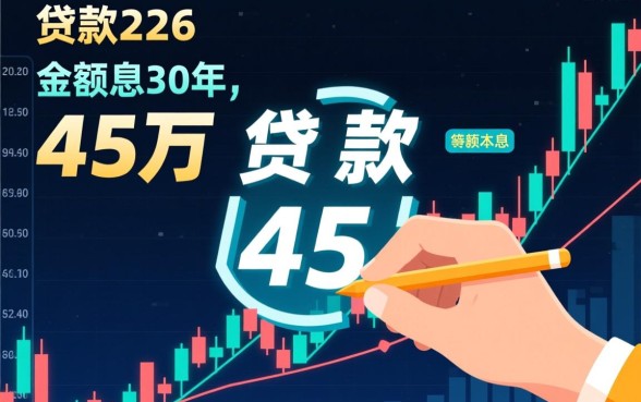 贷款45万30年月供多少
