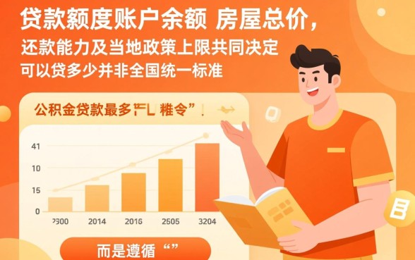 公积金贷款最高额度怎么计算