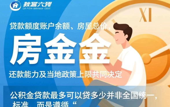 公积金贷款最高额度怎么计算
