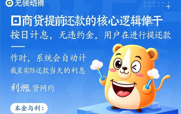 网商贷提前还款利息怎么算