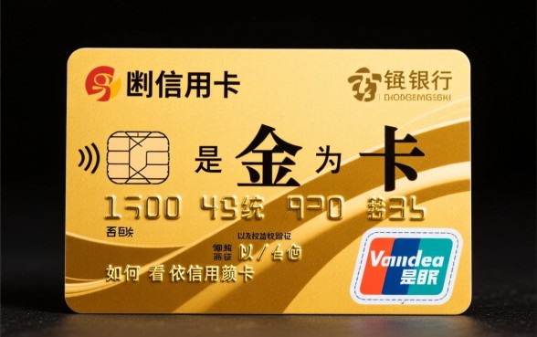 如何看信用卡是不是金卡