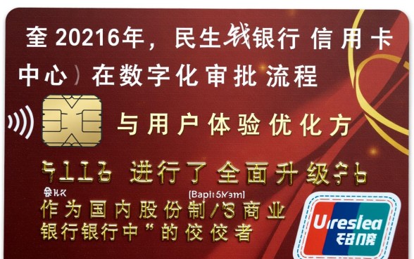 民生银行信用卡申请进度怎么查