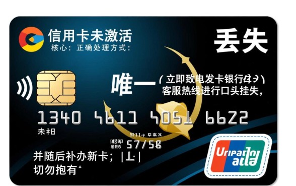 未激活的信用卡丢失需要挂失吗