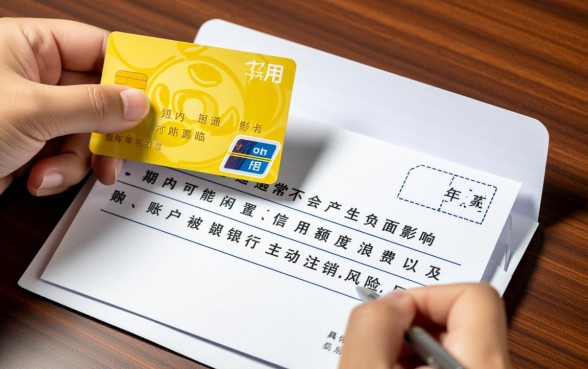 开了信用卡不用会怎么样