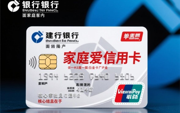 建行家庭挚爱信用卡额度一般是多少