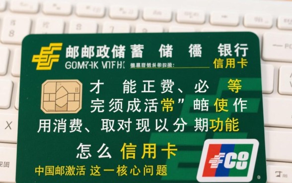 中国邮政信用卡怎么激活