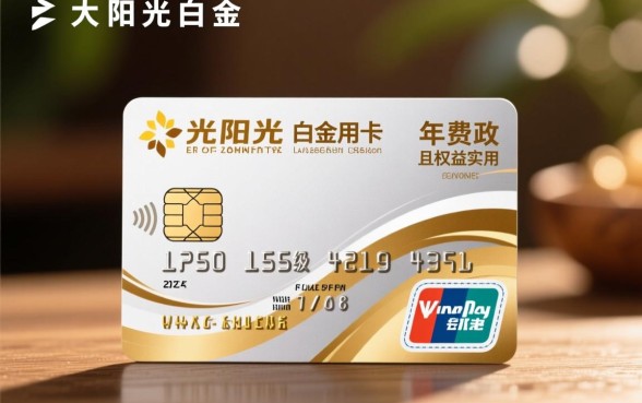 光大阳光白金信用卡年费怎么免