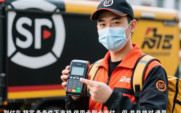 顺丰快递到付怎么用信用卡支付