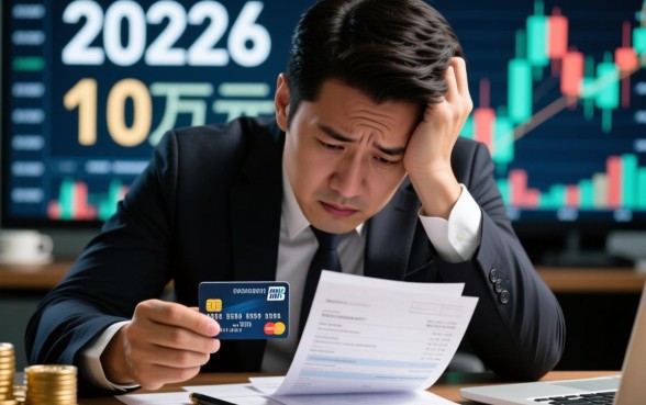 信用卡欠10万你慌了吗