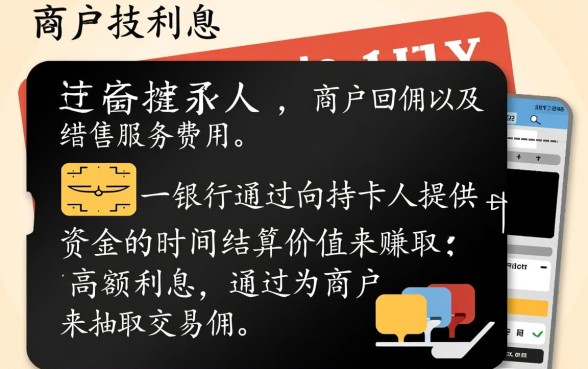 银行信用卡是怎么赚钱的
