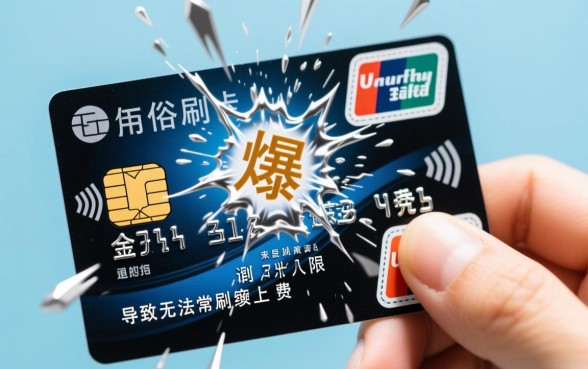 信用卡刷爆了是什么意思