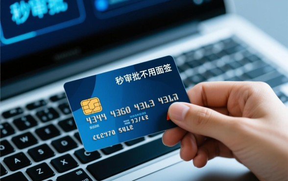 秒审批的信用卡不用面签是真的吗