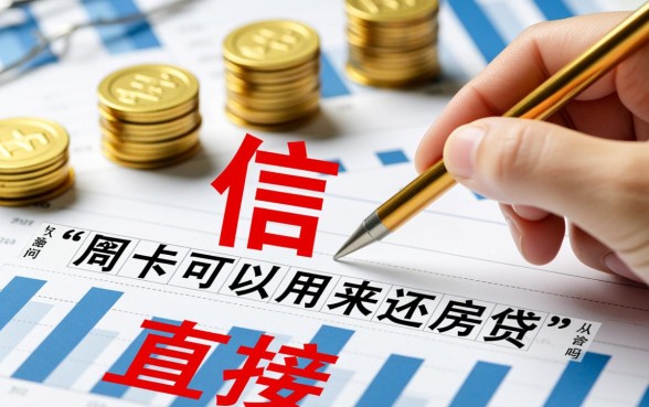 信用卡可以用来还房贷吗