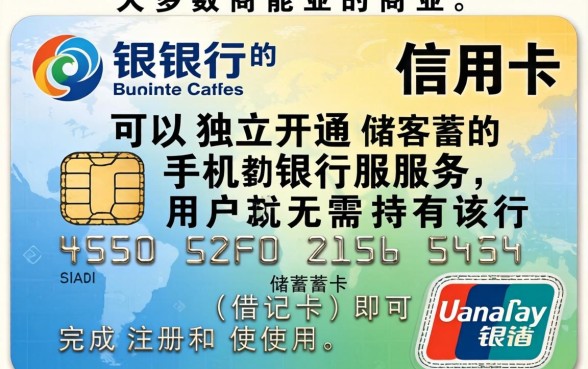信用卡能开通手机银行吗