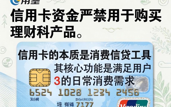 信用卡可以买理财产品吗