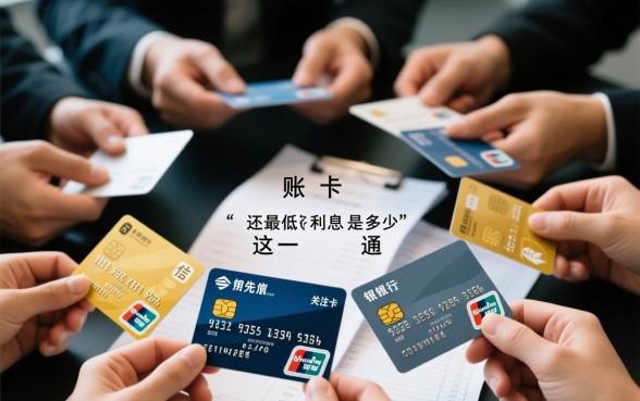 信用卡最低还款利息是多少