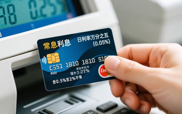 信用卡取现利息是多少