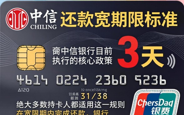 中信信用卡宽限期是几天