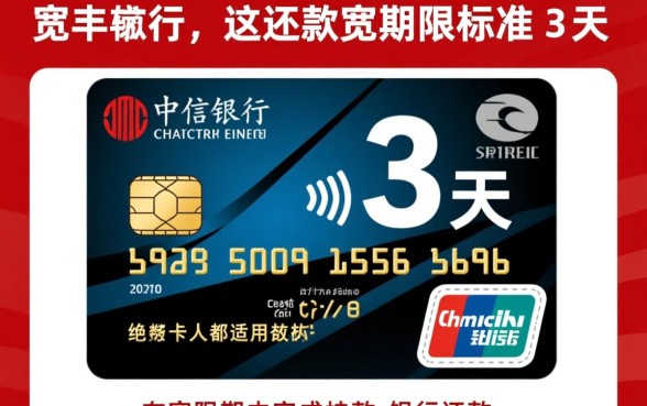 中信信用卡宽限期是几天