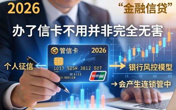 办了信用卡不用会怎么样