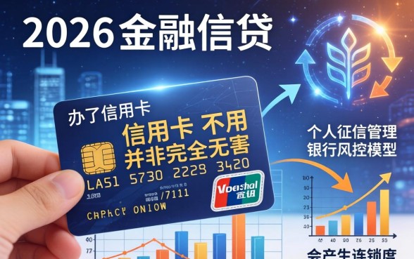 办了信用卡不用会怎么样