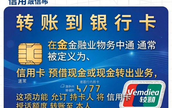 信用卡能转账到银行卡吗