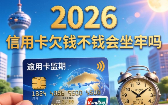 信用卡欠钱不还会坐牢吗