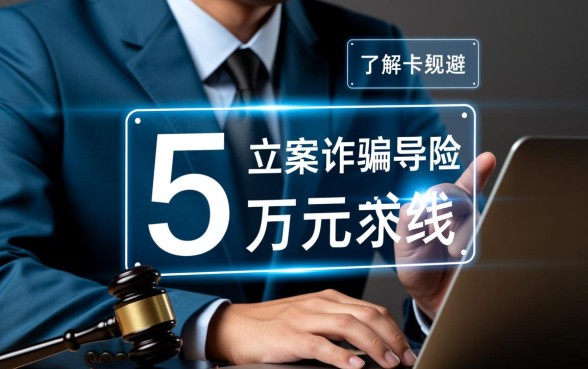 信用卡诈骗立案标准5万够吗