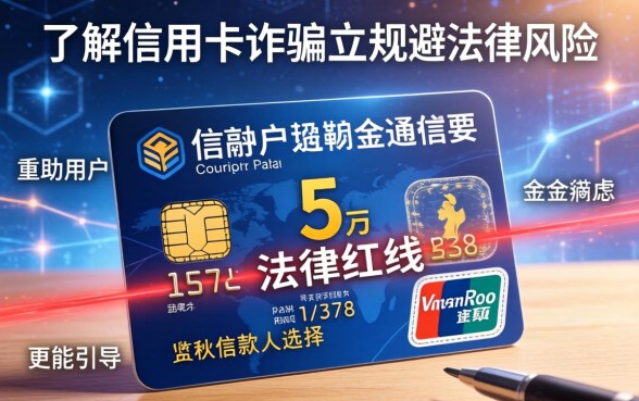 信用卡诈骗立案标准5万够吗