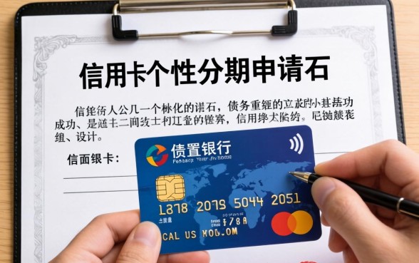 信用卡个性化分期申请书怎么写