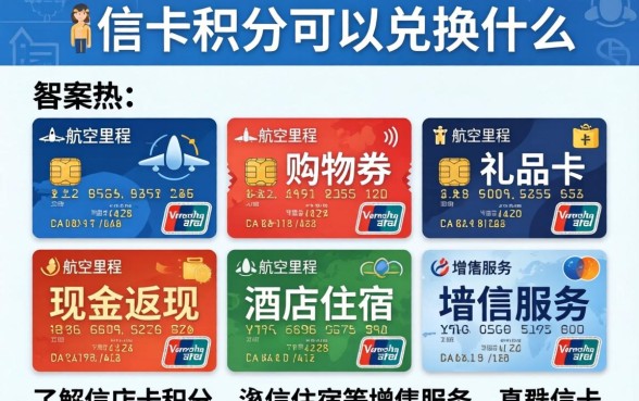 信用卡积分兑换什么最划算