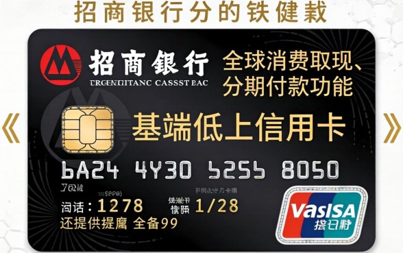 招商银行信用卡visa怎么办理