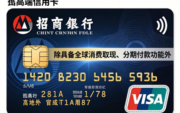 招商银行信用卡visa怎么办理