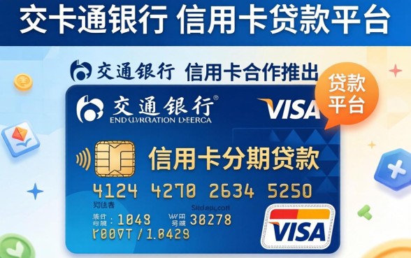 交通银行visa信用卡怎么办理