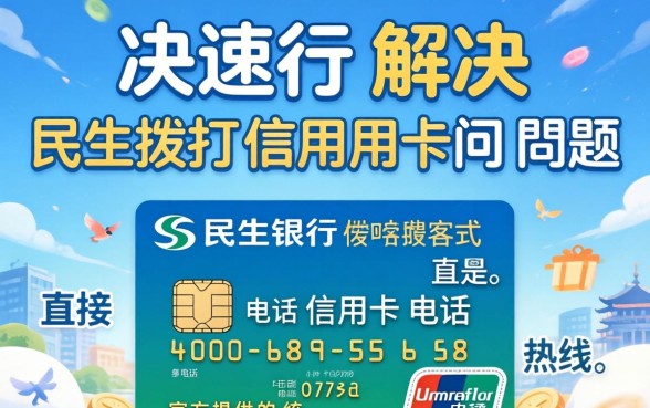 民生银行信用卡电话是多少