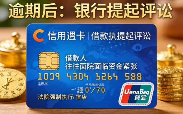 欠信用卡被起诉了怎么办